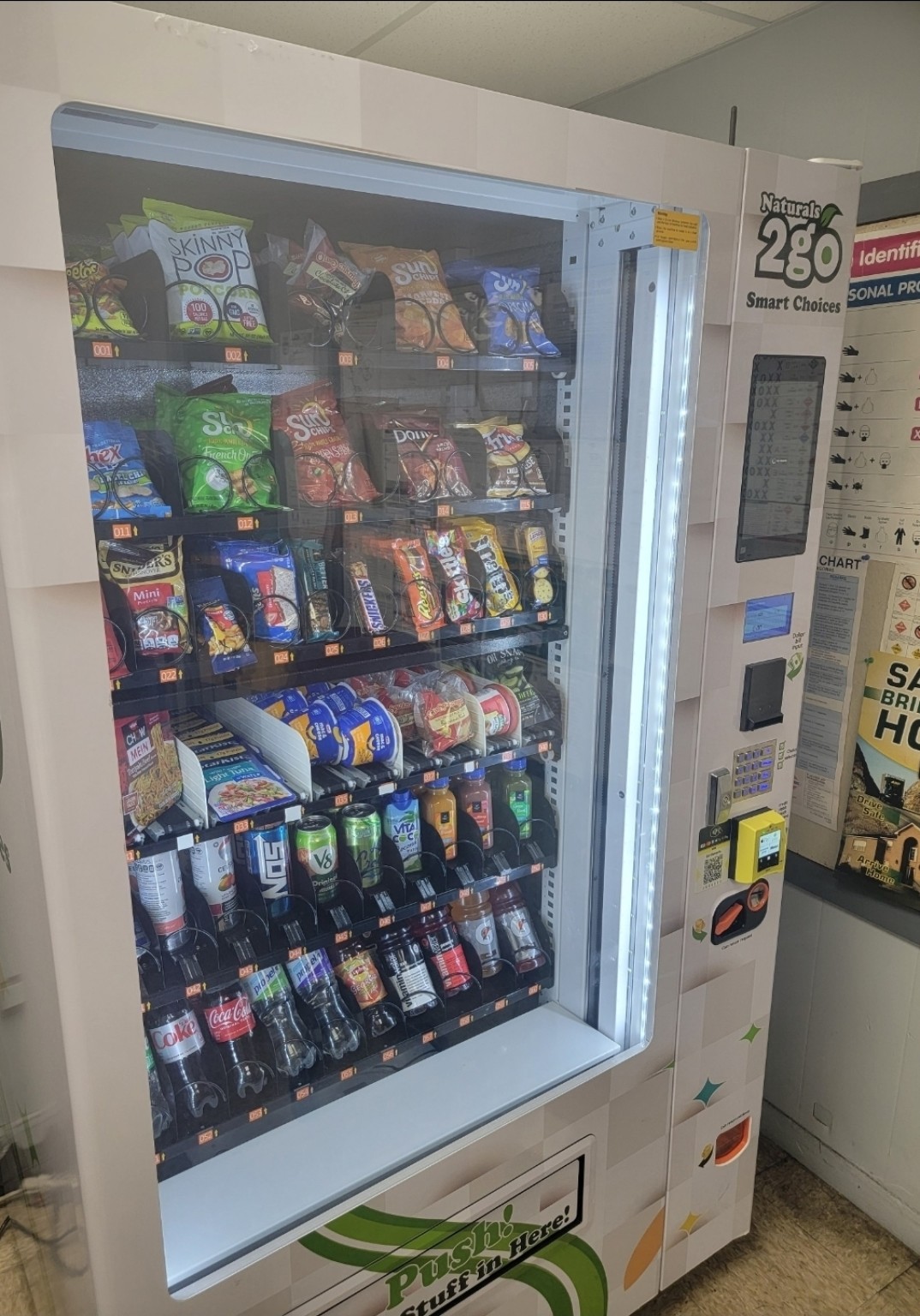 Genesis Vending snack, drink and fresh-food machine